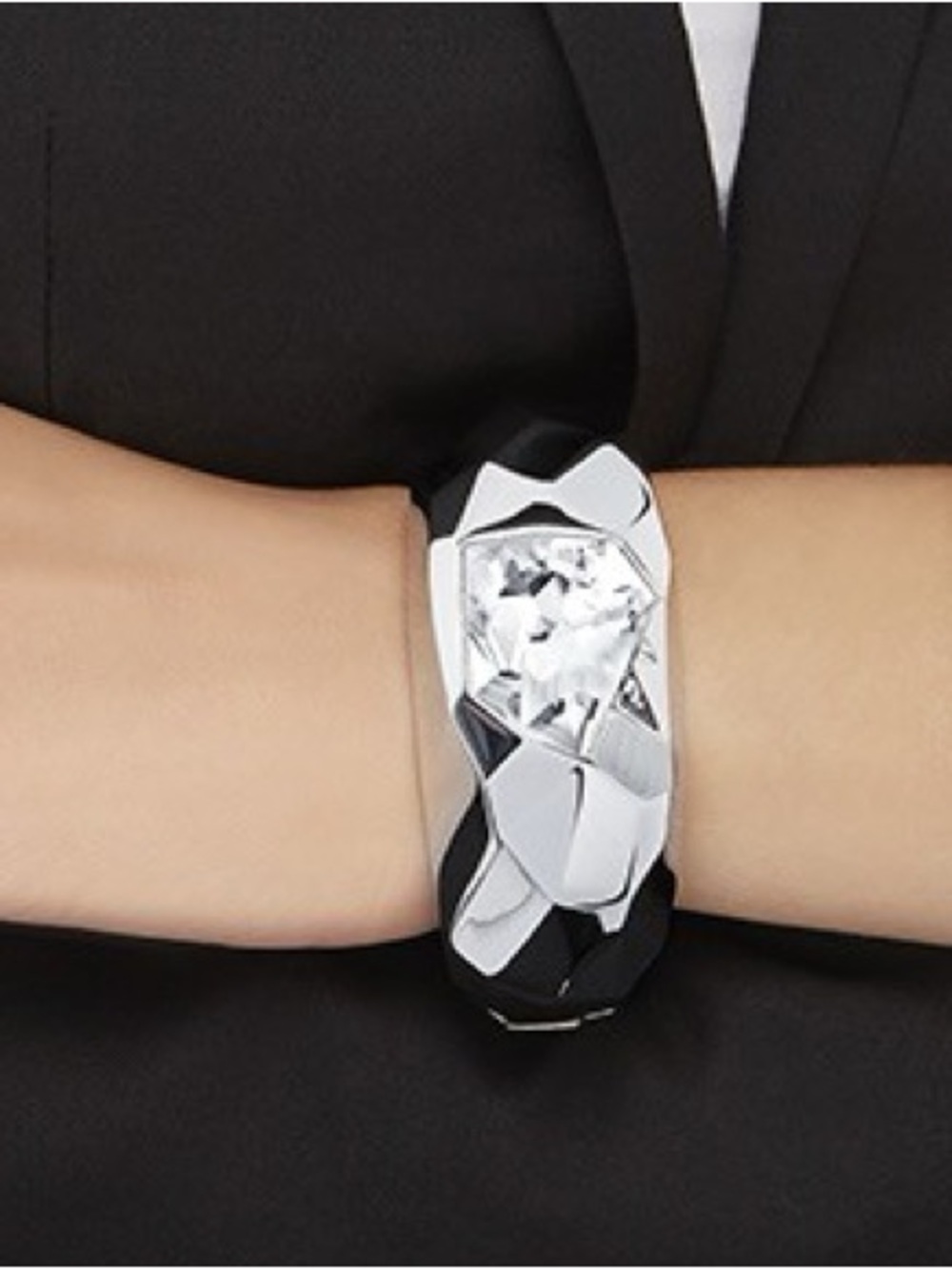 VINTAGE ATELIER SWAROVSKI By JEAN PAUL GAULTIER CRYSTAL BRACELET 2016